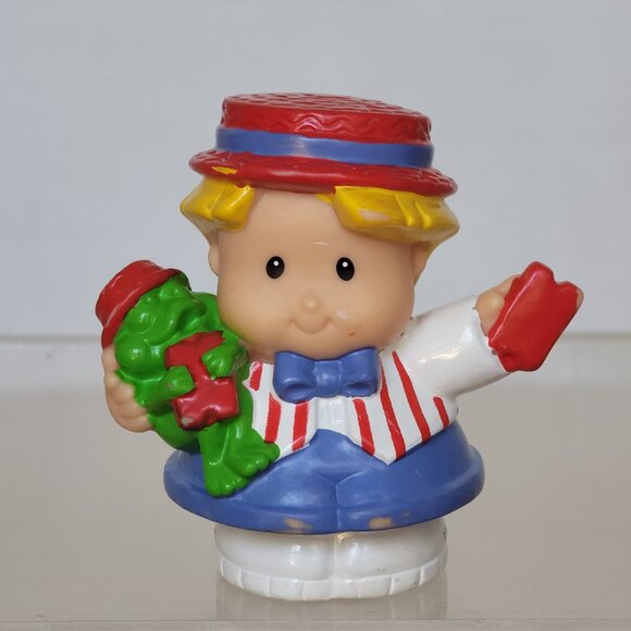 Fisher Price Little People Replacements Circus Eddie Maggie Farmer Eddie Lot/3 - Picture 6 of 15